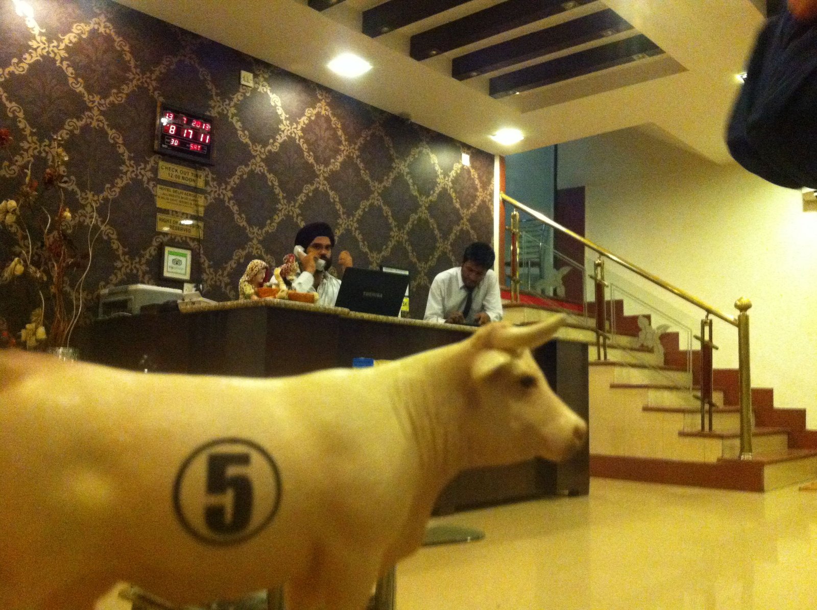 Geräusche in Delhi