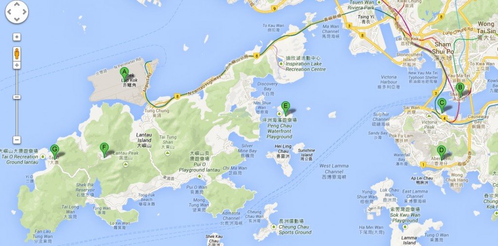 Hong Kong — Destinationen